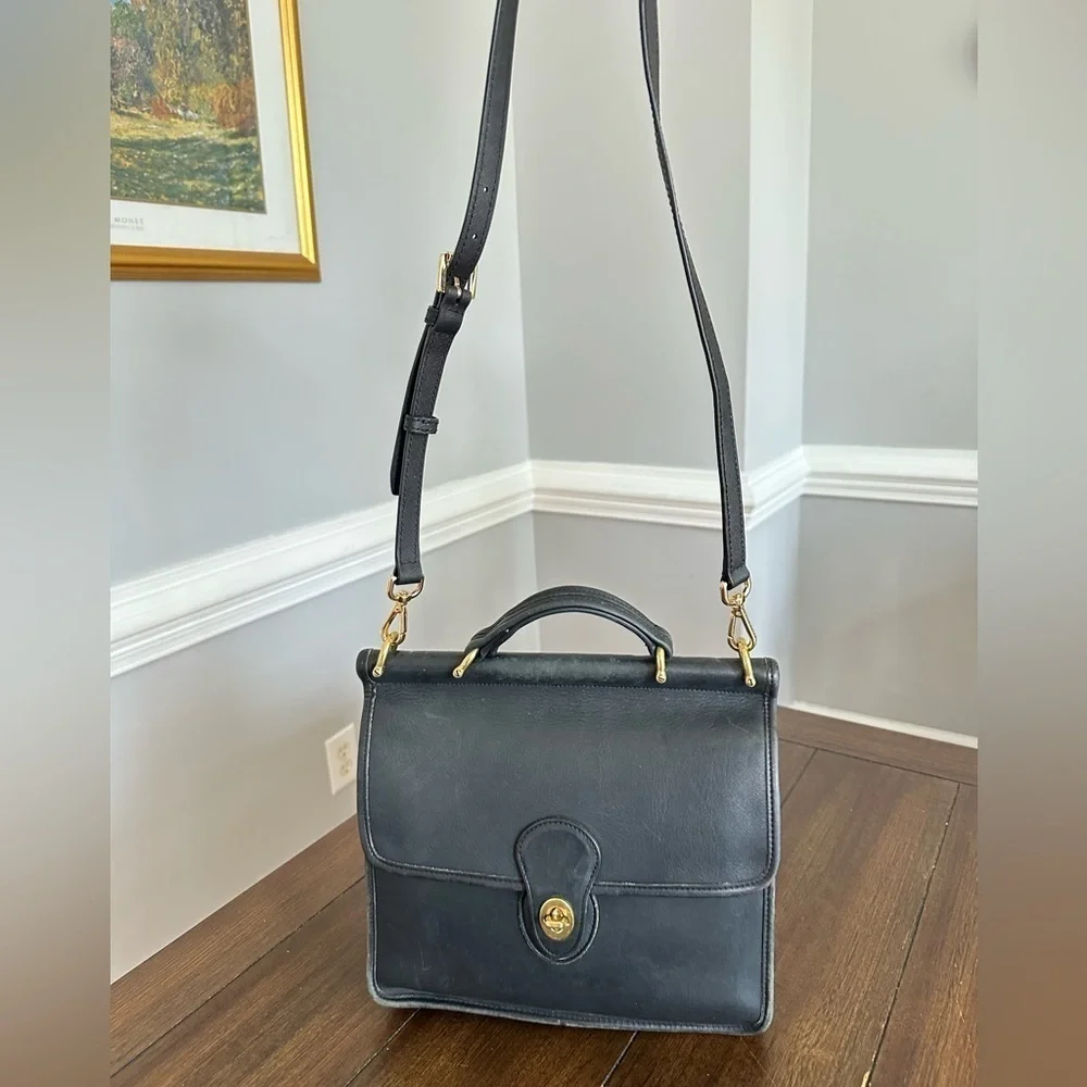 Vintage Coach Willis satchel